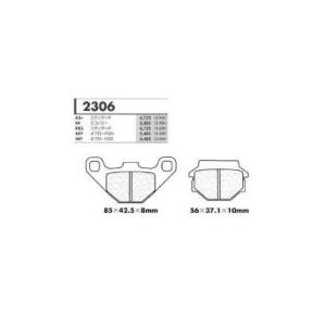 S4エコノミー用 フロントブレーキパッド カーボンロレーヌ（CARBONE LORRAINE） TV...