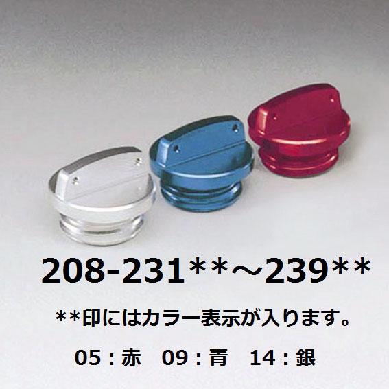 KS50・80 オイルフィラーキャップ レッド（M20 P2.5） KIJIMA（キジマ）
