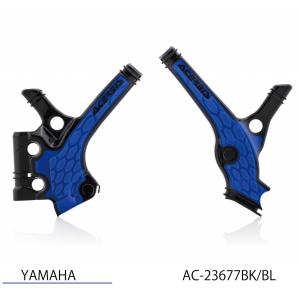 AC-23677 X-GRIPフレームプロテクター BLACK/BLUE アチェルビス（ACERBIS） YZ85（19〜21年）｜hamashoparts