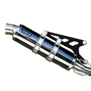 プリティー製 Z400FX 極 タイプ3 4-2-1 マフラー メッキ : エーシー