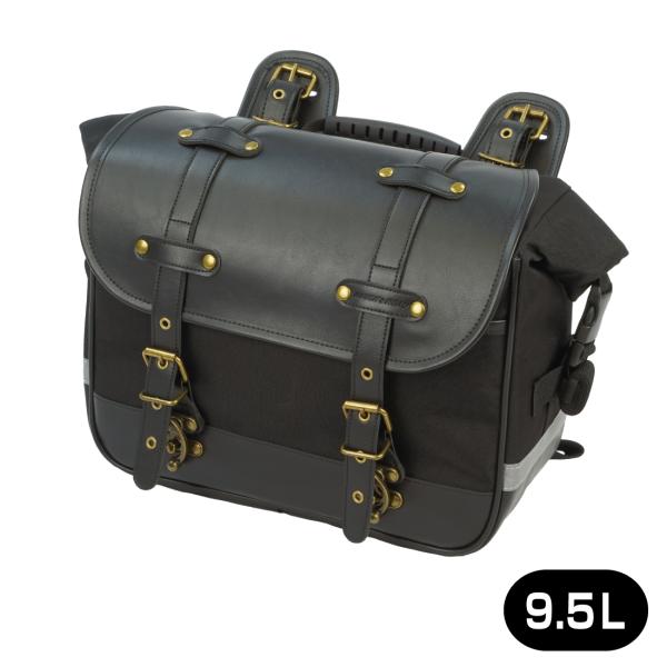 RA1037 AQA DRY シングルサドルバッグ ブラック（9.5リットル） ラフアンドロード（R...