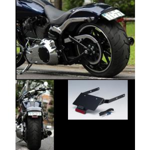 KIJIMA（キジマ） ナンバーサイドマウントキット FXSB ソフテイル