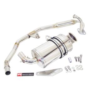 スチール製 4-2-1 マフラー SPEC-A ステンレスマフラー4-2-1 チタンサイレンサー YAMAMOTO