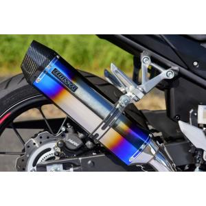 CBR400R（2BL-NC56） ラウンドタイプスリップオンマフラー カーボン