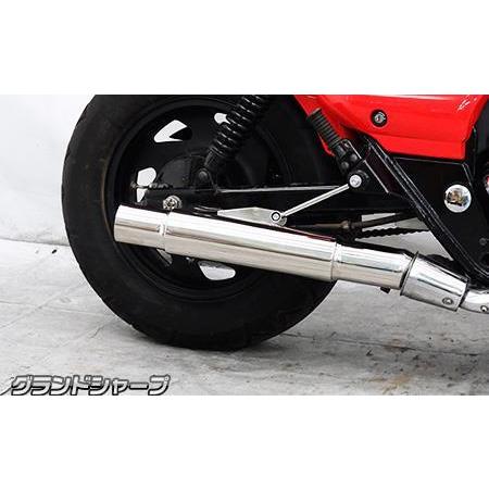 グランドシャープマフラー スリップオン ウイルズウィン（WirusWin） エリミネーター250V（...