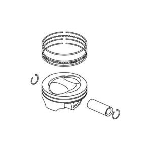TAKEGAWA 57mm ピストンシリンダー スペシャルパーツ武川 武川 ピストンキット(57MM) SCUTモンキー 01-02