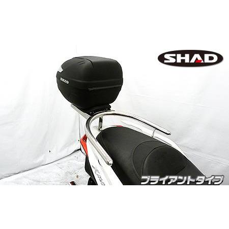 SHAD製リアボックス付き タンデムバー ブライアントタイプ ウイルズウィン（WirusWin） X...
