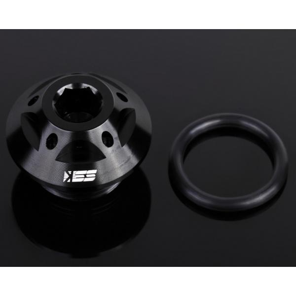 オイルフィラーキャップ M20×P2.5 ブラック SSK SPEEDRA（スピードラ）