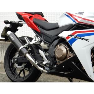 HONDA ホンダ CBR400R 18- スリップオン RED POWR【SCORPION