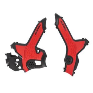 X-GRIPフレームガード CRF250L BK/RD アチェルビス（ACERBIS） CRF250L/RALLY（21年）｜hamashoparts