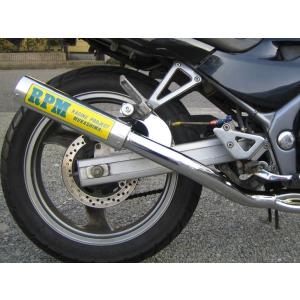 プリティー製 バリオス 2型 流 タイプ2 4-2-1 マフラー メッキ 