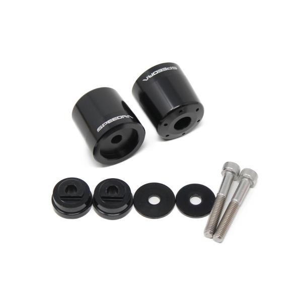 アルミバーエンド タイプB HONDA 半月型 TYPE1 ブラック SSK SPEEDRA（スピー...