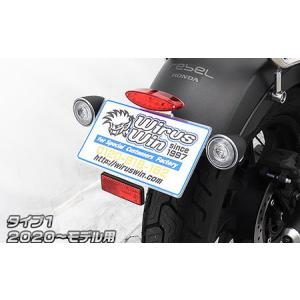 レブル250 MC49純正リアフェンダー リヤフェンダー ステー ベース付