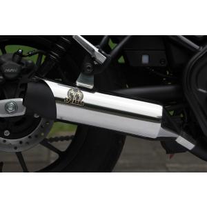 ゼファー750（ZEPHYR） ワンピースマフラー ブラック MORIWAKI