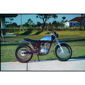 ホンダ FTR223 アルミタンク TYPE-4 バフ仕上げ BIGCEDAR