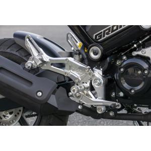 jc75 grom バックステップ ホンダ グロム バックステップ オーバー製 （GROM JC75）
