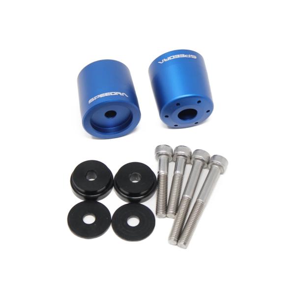 アルミバーエンド タイプB M6 HONDA マットブルー SSK SPEEDRA（スピードラ）