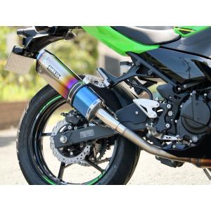 Ninja400（ニンジャ400）18年 R-EVO2 スリップオンマフラー カーボン