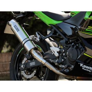 Ninja400（ニンジャ）18年 ラウンドタイプスリップオンマフラー ステンレス/ステンレスサイレンサー WR'S（ダブルアールズ）｜hamashoparts