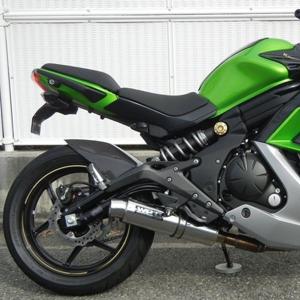 Ninja400（ニンジャ）EBL-EX400E フルエキゾーストマフラー ラウンドタイプ ステンレス JMCA認証 WR'S（ダブルアールズ）｜hamashoparts