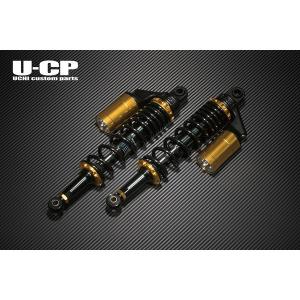 ZRX1100 リアサスペンション(黒/シルバー)U-CP UーCP U-CP ユーシーピー リアサスペンション カラー：ブラック
