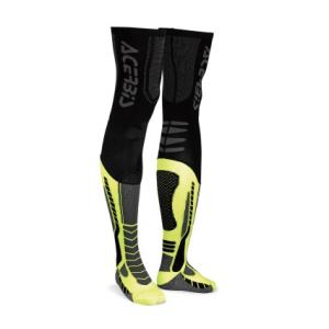 AC-21693 LEG PRO ソックス ブラック×イエロー L-XL（27.0-28.5）サイズ...