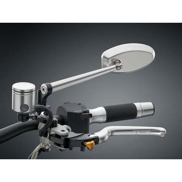 BS080A ミラー Dynamic シルバー rizoma（リゾマ）