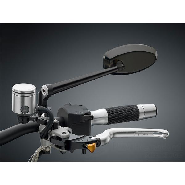 BS080B ミラー Dynamic ブラック rizoma（リゾマ）