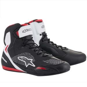 RS TAICHI タイチ　ライディングシューズ　レディース　23.0cm alpinestars AXIOM BOA WATERPROOF SHOE ブラック/ホワイト/レッド 9.5