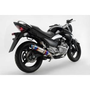 GSR250（JBK-GJ55D） R-EVOヒートチタン スリップオンマフラー シングルタイプ B...