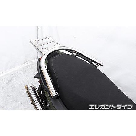 X FORCE（8BK-SG79J） リアボックス用ベースブラケット付きタンデムバー エレガントタイ...
