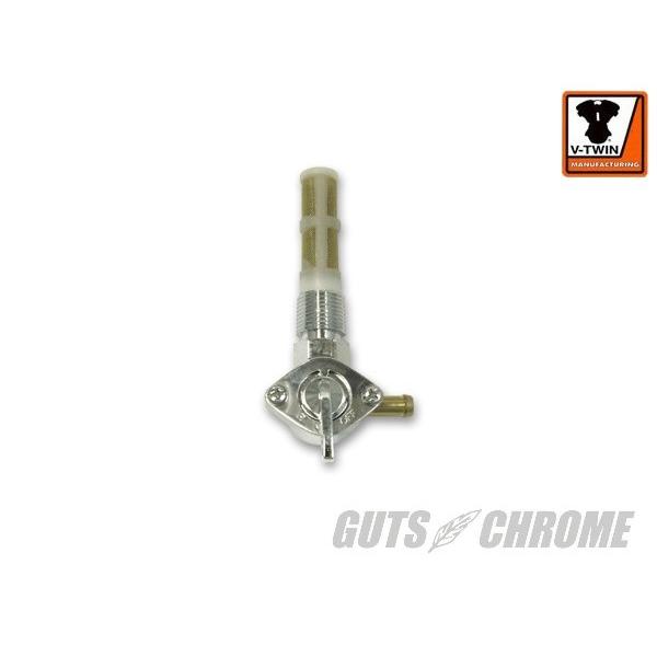 35-0405 3/8"ガスコック 右出し V-TWIN