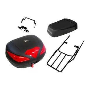 ワールドウォーク タンデムシート&キャリア　ハンターカブ ワールドウォーク タンデムシート+キャリアボックスセット 48L