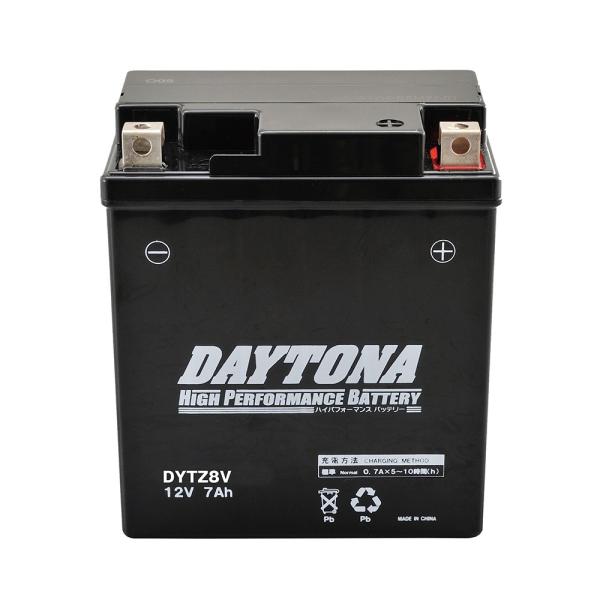 ハイパフォーマンスバッテリー DYTZ8V（GSユアサ GTZ8V互換） DAYTONA（デイトナ）...