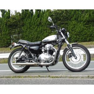 アルミタンクTYPE-4 BIGCEDAR（ビッグシーダー） W650（キャブ車