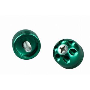 VIVIDアルミビッグバーエンド カワサキ車 M8（Φ30mm） M8 ダークグリーン POSH（ポ...