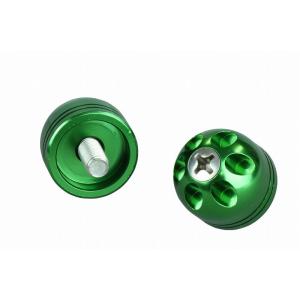 VIVIDアルミビッグバーエンド カワサキ車 M8（Φ30mm） M8 ライトグリーン POSH（ポ...