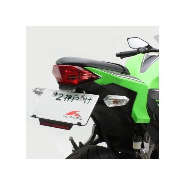 Z250（JBK-ER250C） フェンダーレスキット アルミ製ブラックアルマイト HURRICAN...