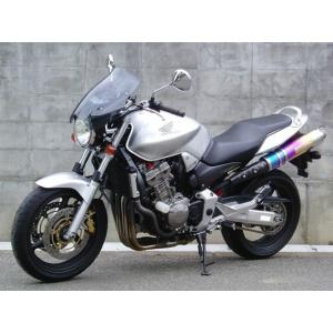 ホーネット（HORNET）CB900（01〜07年） ガイラシールド Sサイズ スモーク CHIC DESIGN（シックデザイン）｜hamashoparts