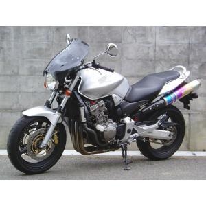 ホーネット（HORNET）CB900（01〜07年） ガイラシールド Lサイズ スモーク CHIC DESIGN（シックデザイン）｜hamashoparts