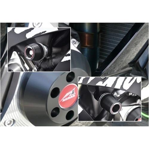 ZX-10R（16年/19年） レーシングスライダー（フレーム左右/ジェネレーターC右）ロゴ無 ジュ...