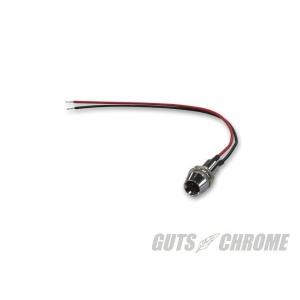 4100-1001 防水 LEDインジケーターランプ M8-0.75 レッド GUTS CHROME（ガッツクローム）