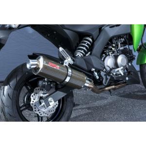 Z125 PRO（プロ） ショートオーバル チタンマフラー ソリッドタイプ