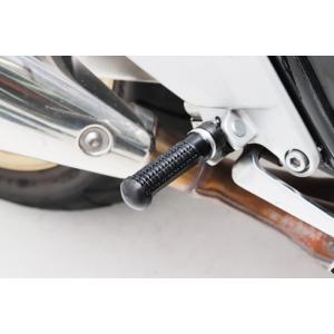 ステップバー (ライダー側) ブラックKAWASAKI系-2 ACTIVE（アクティブ）