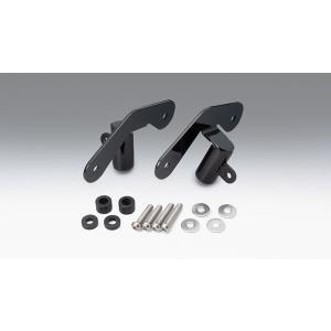 ビレットウィンカー（ブラック）KIT ステーA ガレージT＆F : バイク