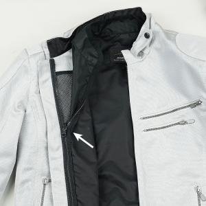 RR7308 ライディングZIPメッシュジャケ...の詳細画像2