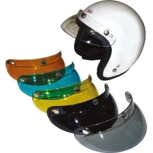 PEEK A BOO 汎用ヘルメットショートバイザー スモーク RIDEZ（ライズ）｜hamashoparts