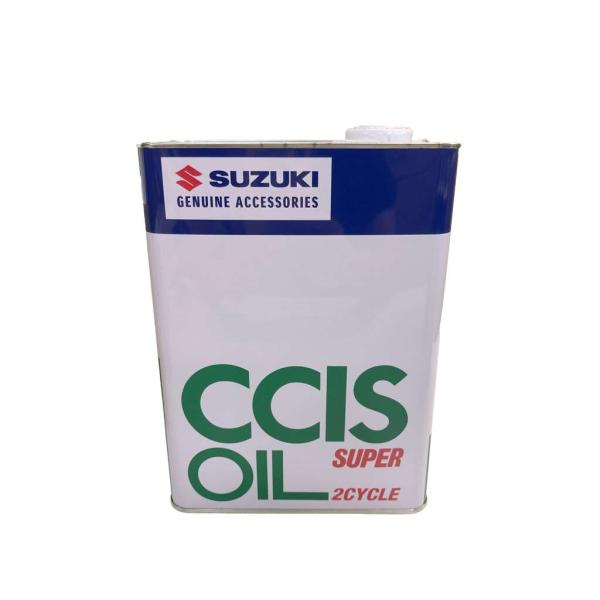 CCISオイル スーパー 4リットル（4L）（2サイクルエンジンオイル） SUZUKI（スズキ）