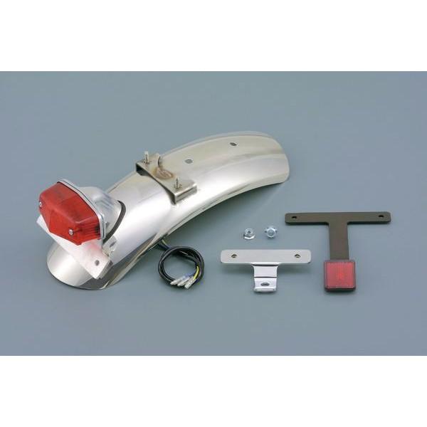 W650（〜08年） ステンレスショート リアフェンダー（ルーカステール付） DAYTONA（デイト...