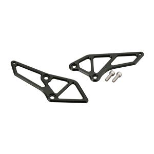 プリティー製 XJR400 ガニマタ ブレット管 ブラック 4HM